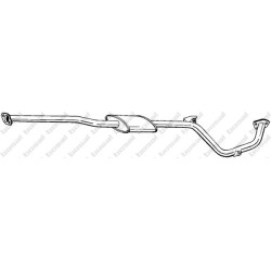 Stredný tlmič výfuku BOSAL 287-269