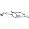Koncový tlmič výfuku BOSAL 145-221