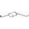 Stredný tlmič výfuku BOSAL 281-061