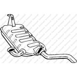 Koncový tlmič výfuku BOSAL 200-809