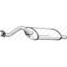 Koncový tlmič výfuku BOSAL 115-503