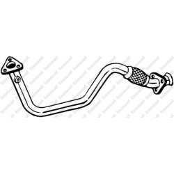 Výfukové potrubie BOSAL 823-893