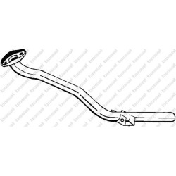 Výfukové potrubie BOSAL 834-967