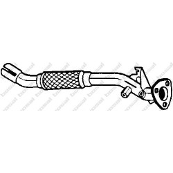 Výfukové potrubie BOSAL 710-041