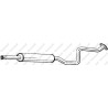 Stredný tlmič výfuku BOSAL 289-133