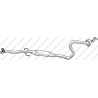 Stredný tlmič výfuku BOSAL 287-619