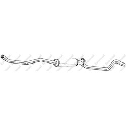 Stredný tlmič výfuku BOSAL 287-245