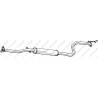 Stredný tlmič výfuku BOSAL 287-127