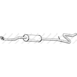 Stredný tlmič výfuku BOSAL 286-049