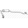 Stredný tlmič výfuku BOSAL 282-739