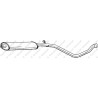 Stredný tlmič výfuku BOSAL 282-693