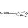 Stredný tlmič výfuku BOSAL 282-411
