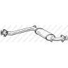 Stredný tlmič výfuku BOSAL 281-125
