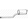 Stredný tlmič výfuku BOSAL 278-501