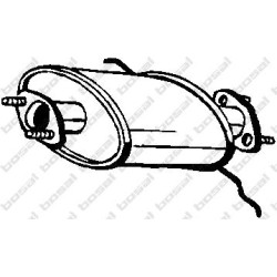 Predný tlmič výfuku BOSAL 171-385