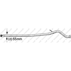 Opravné potrubie pre Katalyzátor BOSAL 889-315