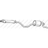 Koncový tlmič výfuku BOSAL 287-153