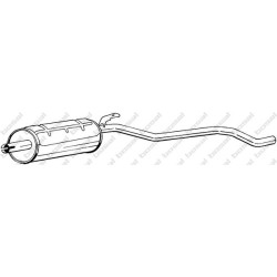 Koncový tlmič výfuku BOSAL 285-017