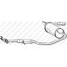 Koncový tlmič výfuku BOSAL 284-567