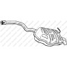 Koncový tlmič výfuku BOSAL 220-457