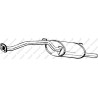 Koncový tlmič výfuku BOSAL 115-823