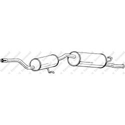 Opravné potrubie pre Katalyzátor POLMO 07.152