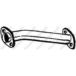 Stredný tlmič výfuku POLMO 17.93