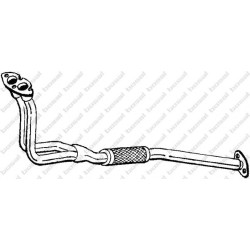 Výfukové potrubie POLMO 17.522