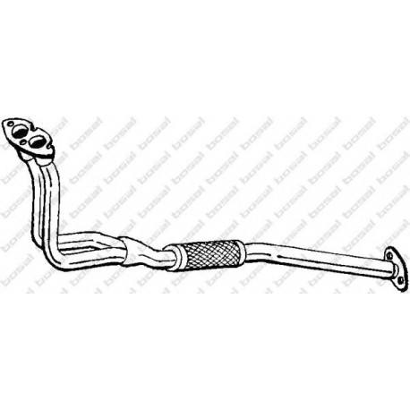 Výfukové potrubie POLMO 17.522