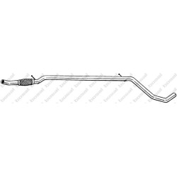 Výfukové potrubie BOSAL 956-015