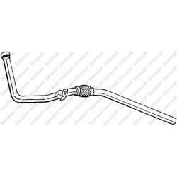 Výfukové potrubie BOSAL 940-091