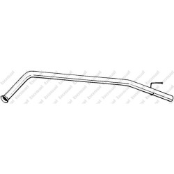 Výfukové potrubie BOSAL 900-049