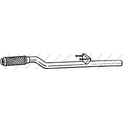 Výfukové potrubie BOSAL 850-079