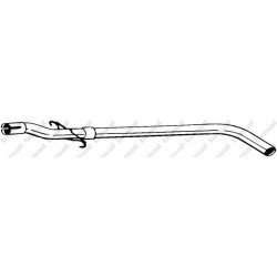Výfukové potrubie BOSAL 845-099