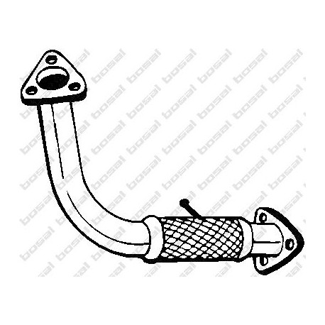 Výfukové potrubie BOSAL 823-831