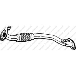 Výfukové potrubie BOSAL 801-283