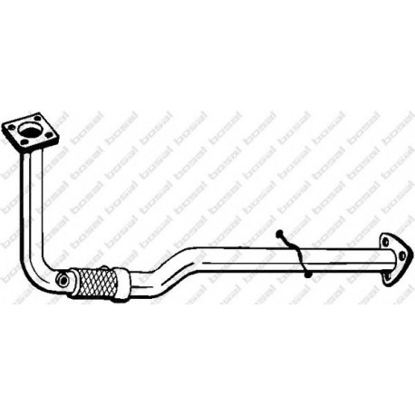 Výfukové potrubie BOSAL 801-129