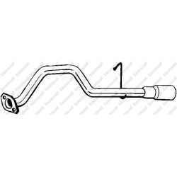 Výfukové potrubie BOSAL 790-101