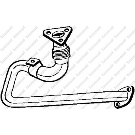 Výfukové potrubie BOSAL 785-039