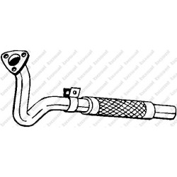 Výfukové potrubie BOSAL 775-821