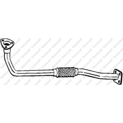 Výfukové potrubie BOSAL 753-071