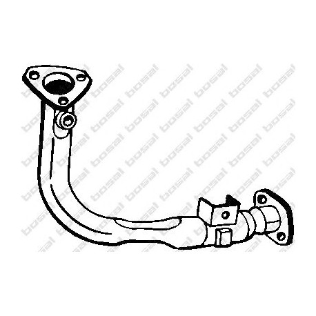 Výfukové potrubie BOSAL 741-013