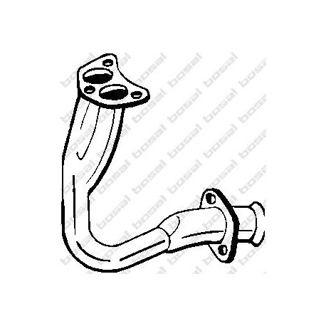 Výfukové potrubie BOSAL 739-251