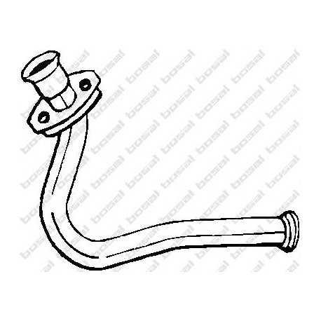 Výfukové potrubie BOSAL 738-219