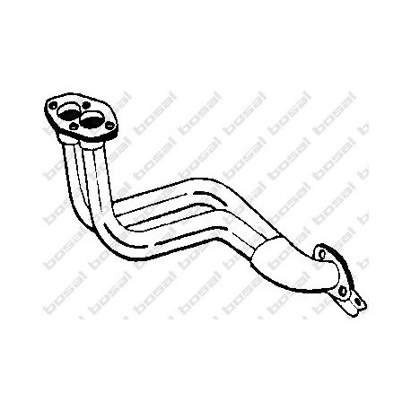 Výfukové potrubie BOSAL 733-961