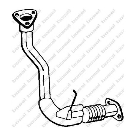 Výfukové potrubie BOSAL 733-145