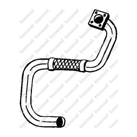 Výfukové potrubie BOSAL 731-261