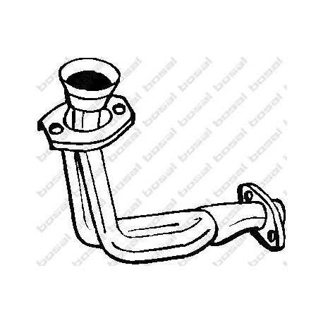 Výfukové potrubie BOSAL 727-247