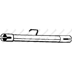 Výfukové potrubie BOSAL 713-409