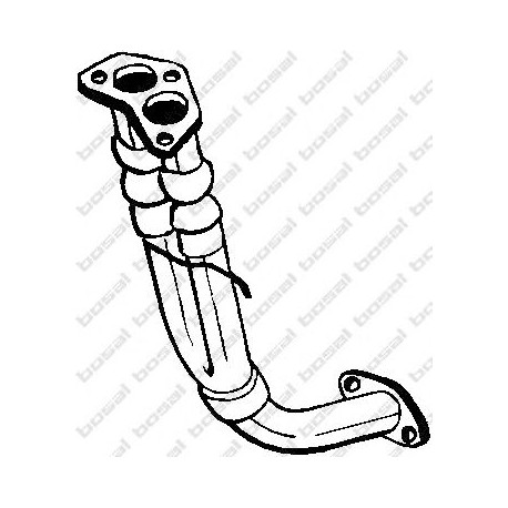 Výfukové potrubie BOSAL 713-373